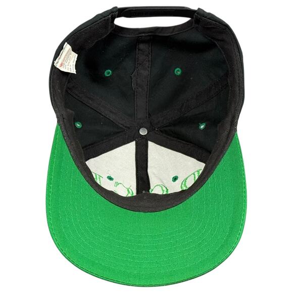 Vintage DCCR Plane 1990's Green/Black Snapback Hat - Picture 6 of 7